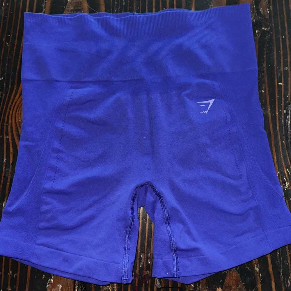 Gymshark Royal Purple High-Waist Bike Shorts